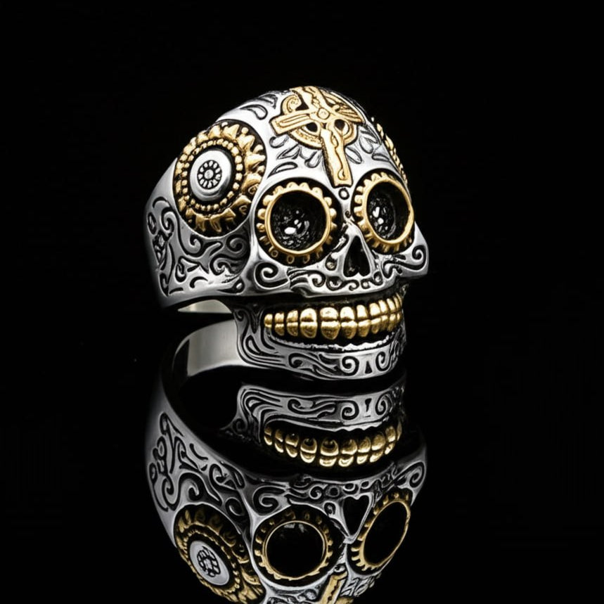 Mexican Skull Ring