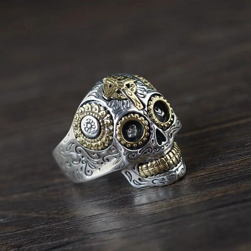 Mexican Skull Ring