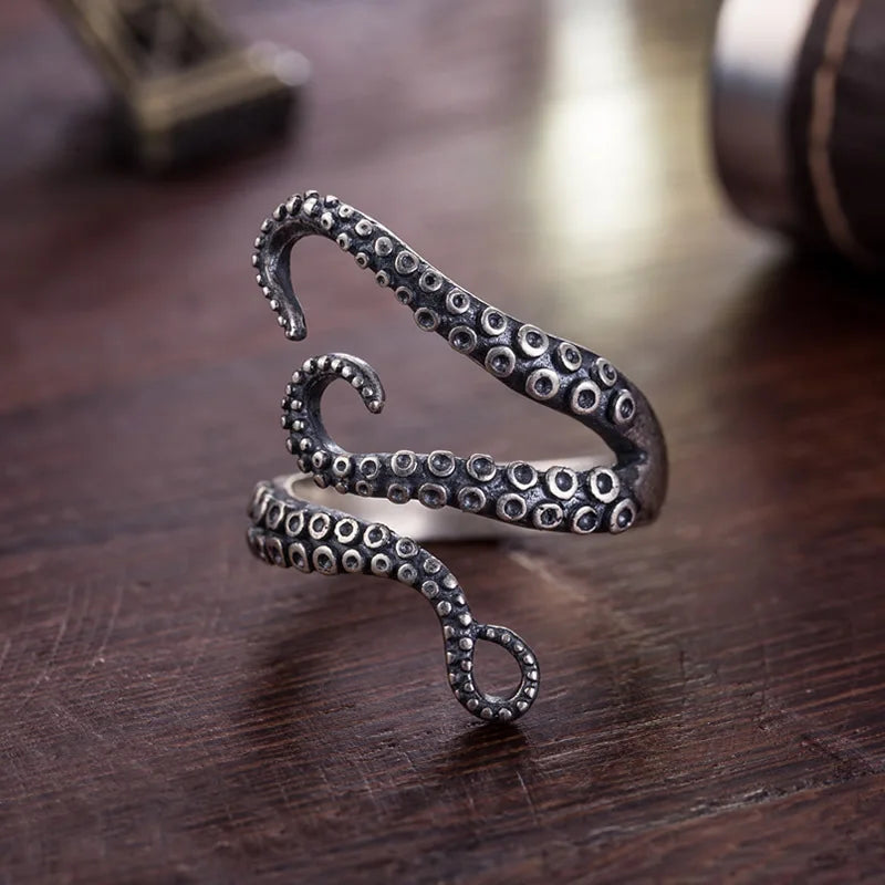 Octopus Tentacle Ring